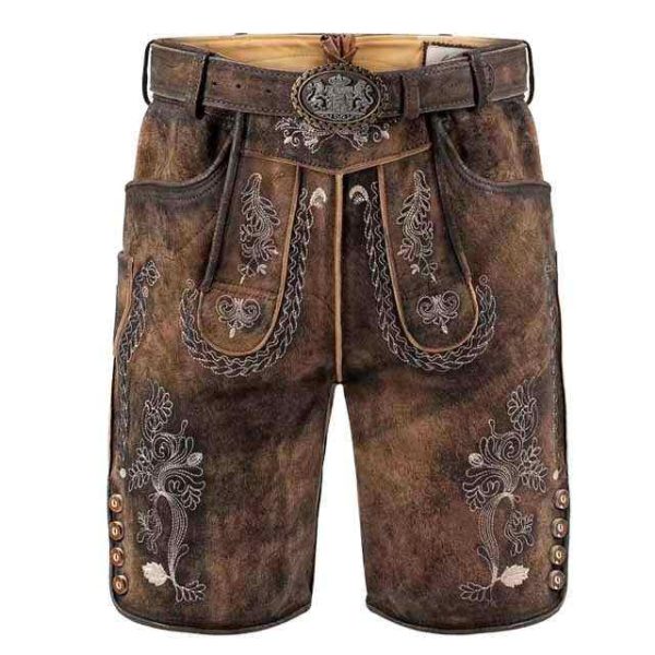 Custom Men Bavarian Oktoberfest Lederhosen German Real Leather