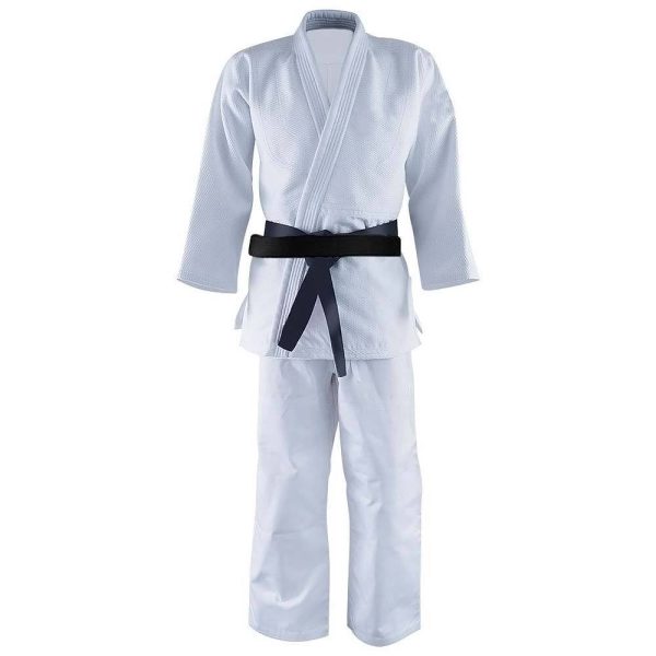 High Quality Cotton Silk BJJ Judo Karate Sportswear Custom Logo New Design Suit Contrasting Color Stitching